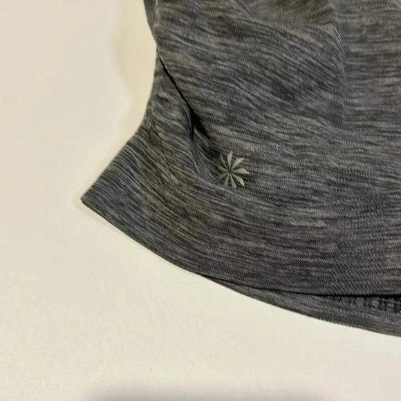 Athleta long sleeve athletic shirt with side ruching, thumb holes size S - Picture 7 of 9
